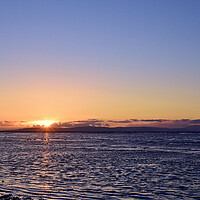 Isle of Arran Sunset - Greenan Castle Panorama