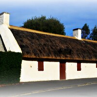 Buy canvas prints of Rabbie Burns birthplace by Allan Durward Photography