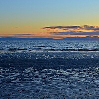 Buy canvas prints of Isle of Arran at Dusk by Allan Durward Photography