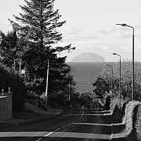 Buy canvas prints of Dunure, Ayrshire. Coast road with a view by Allan Durward Photography