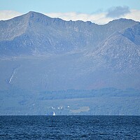 Buy canvas prints of Arran`s mountains by Allan Durward Photography