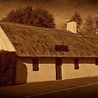 Buy canvas prints of Burns Cottage, Alloway, Scotland by Allan Durward Photography