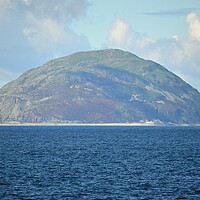Buy canvas prints of Ailsa Craig, Paddy`s Milestone. by Allan Durward Photography
