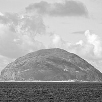 Buy canvas prints of The Rock, Ailsa Craig by Allan Durward Photography