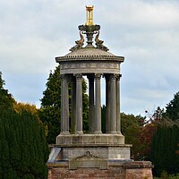 Buy canvas prints of Burns Monument Alloway by Allan Durward Photography