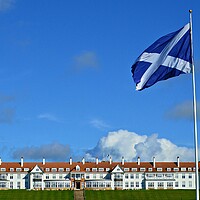 Buy canvas prints of Turnberry Hotel by Allan Durward Photography