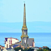Buy canvas prints of Old Ayr town, Scotland by Allan Durward Photography