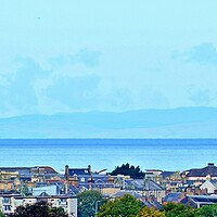 Buy canvas prints of Ayr tower landmarks dominate the skyline by Allan Durward Photography