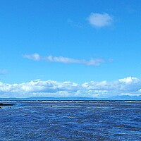 Buy canvas prints of Isle of Arran panorama from Greenan, Ayr by Allan Durward Photography