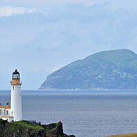Buy canvas prints of Turnberry Lighthouse on the Ayrshire coast by Allan Durward Photography
