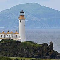Buy canvas prints of Turnberry lighthouse on the Ayrshire coast by Allan Durward Photography