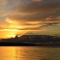 Buy canvas prints of South Ayrshire sunset by Allan Durward Photography