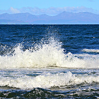 Buy canvas prints of A splash of Arran by Allan Durward Photography