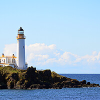 Buy canvas prints of Lighthouse at Turnberry Ayrshire, SW Scotland by Allan Durward Photography