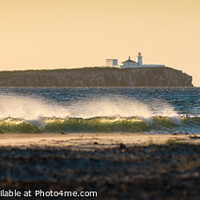 Buy canvas prints of Sunlit Wave on Bamburgh Beach by Stephen Morrison