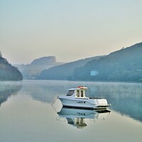 Buy canvas prints of Looking Up The East Looe River. by Neil Mottershead