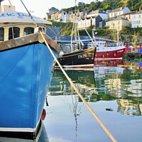 Buy canvas prints of Mevagissey Trawlers. by Neil Mottershead