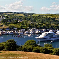 Buy canvas prints of Visiting Fowey Harbour. by Neil Mottershead