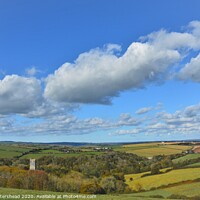 Buy canvas prints of Clouds Over St Wyllow Church, Lanteglos-by-Fowey,  by Neil Mottershead