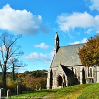 Buy canvas prints of All Saint's Church, Herodsfoot, Cornwall. by Neil Mottershead