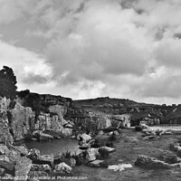 Buy canvas prints of Gold Diggings Quarry, Bodmin Moor, Cornwall by Neil Mottershead