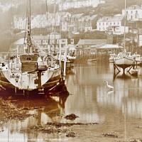 Buy canvas prints of A Misty Afternoon In Looe. by Neil Mottershead