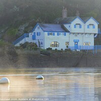 Buy canvas prints of Daphne Du Maurier's Ferryside, Cornwall, by Neil Mottershead