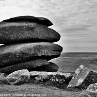 Buy canvas prints of The Cheesewring, Bodmin Moor, Cornwall. by Neil Mottershead
