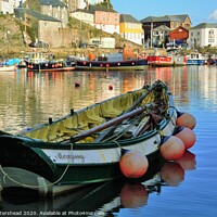 Buy canvas prints of Mevagissey Harbour, Cornwall. by Neil Mottershead