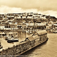 Buy canvas prints of Mevagissey, Cornwall. by Neil Mottershead