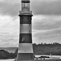 Buy canvas prints of Smeaton's Tower, Plymouth Hoe. by Neil Mottershead