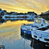 Buy canvas prints of Early Morning Light In Looe. by Neil Mottershead
