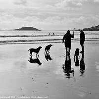 Buy canvas prints of Millendreath Beach, Cornwall. by Neil Mottershead