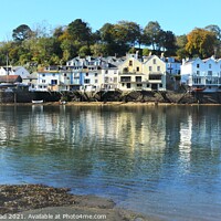 Buy canvas prints of Fowey Viewed From Bodinnick. by Neil Mottershead