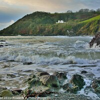 Buy canvas prints of Talland Bay Beach, Cornwall. by Neil Mottershead
