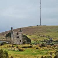 Buy canvas prints of Caradon Hill, Bodmin Moor, Cornwall. by Neil Mottershead