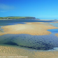 Buy canvas prints of Low Tide In The Camel Estuary. by Neil Mottershead