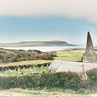 Buy canvas prints of St Enodoc Church, Cornwall. by Neil Mottershead