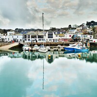 Buy canvas prints of Padstow Harbour, Cornwall. by Neil Mottershead