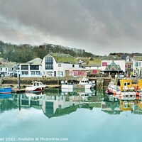 Buy canvas prints of Padstow Harbour, Cornwall. by Neil Mottershead