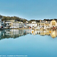 Buy canvas prints of Padstow Blues. by Neil Mottershead
