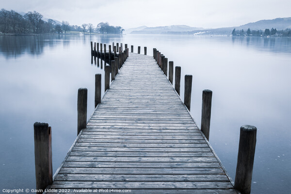 Coniston Pier, Lake District  Picture Board by Gavin Liddle