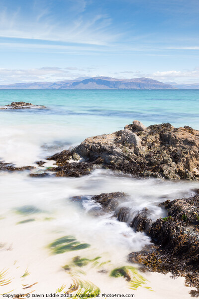 White Beach, Iona Picture Board by Gavin Liddle