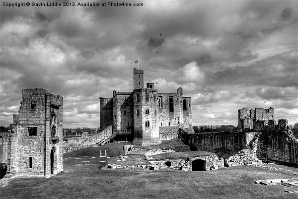 Warkworth Castle, Northumberland Picture Board by Gavin Liddle