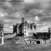Buy canvas prints of Warkworth Castle, Northumberland by Gavin Liddle