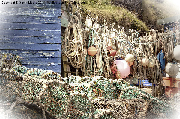  Fishermans Hut 2 Picture Board by Gavin Liddle