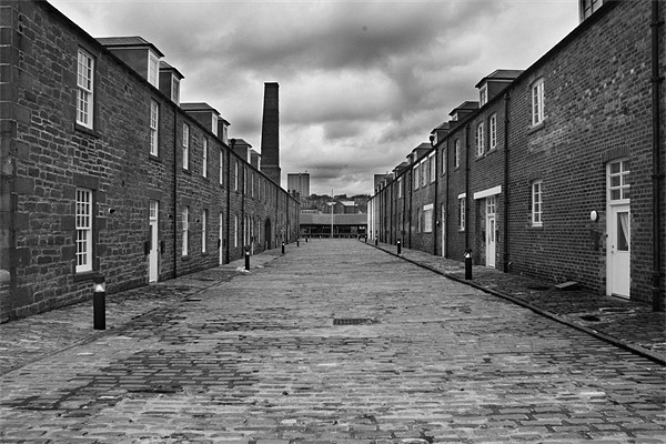 Dock Workers' Houses Picture Board by Gavin Liddle