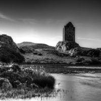 Buy canvas prints of  Smailholm Tower by Gavin Liddle