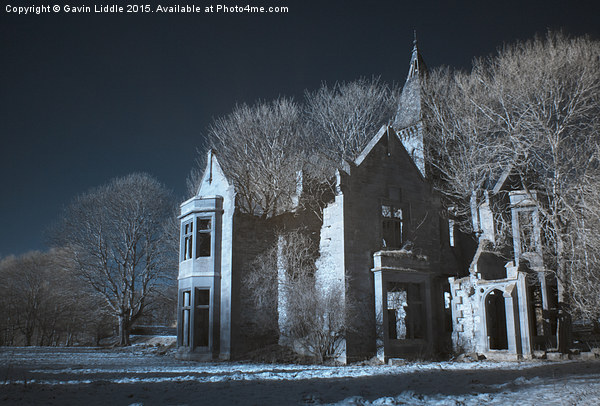  Spooky Old House Picture Board by Gavin Liddle