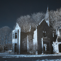 Buy canvas prints of  Spooky Old House by Gavin Liddle